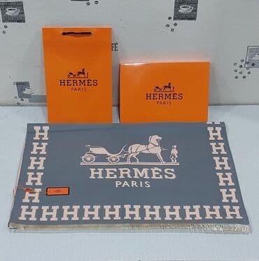 kişi şərfləri: Hermes şərfi, xanımlar üçün, təzədir, keyfiyyətlidir. Model: Hermès — 5