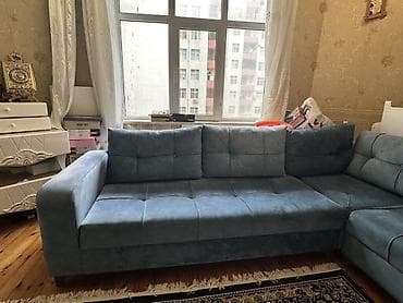 Divan, İşlənmiş, Açılmayan, Bazalı, Parça, Çatdırılma yoxdur