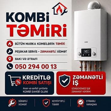 sharp servis: Kombi təmiri və servis xidməti - Peşəkar usta xidməti - Keyfiyyətli — 3