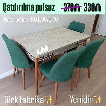 quxna usdolu: 💥 Masa dəsti 💥 TÜRK FABRİKA İSTEHSALI 🔥 ENDİRİMLƏ: cəmi 330₼ 💃🏻 ✔️ — 2