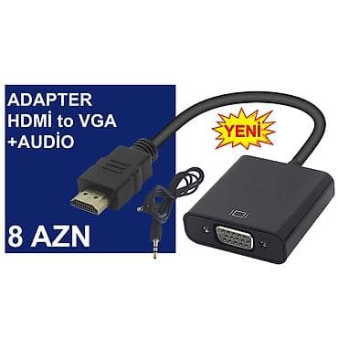 mini tablet: HDMİ Adapterlər/Konverterlər (Çeviricilər) ⭐HDMİ to AV ver1 – 10 AZN — 10