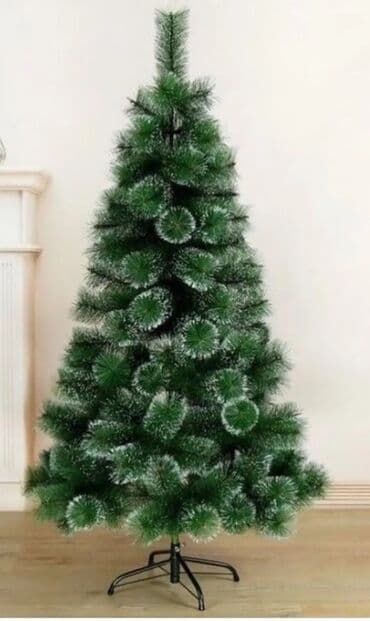 halı: Yeni il bəzək dəsti - Süni şam ağacı: sıx iynəli, konus formalı — 1