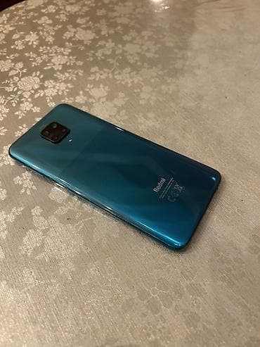 ipad pro: Redmi Note 9 Pro, 128 GB, rəng - Mavi, Düyməli, Face ID, Sensor — 1