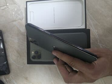 işlemiş xaladenik: IPhone 11 Pro Max, 256 GB, Matte Midnight Green, Simsiz şarj — 3