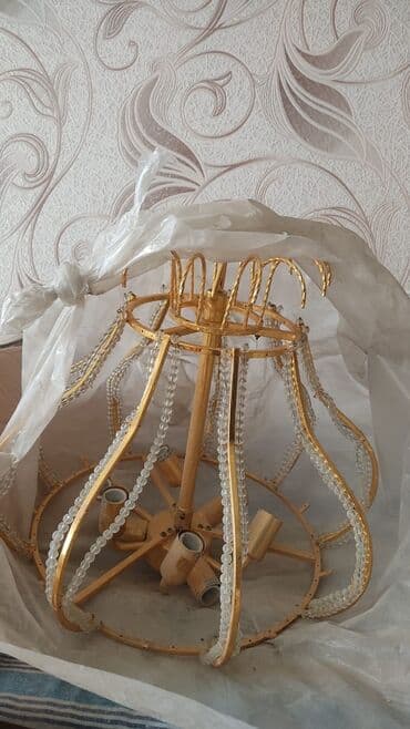 heyet ucun isiqlar: Çılçıraq, 3 lampa — 2