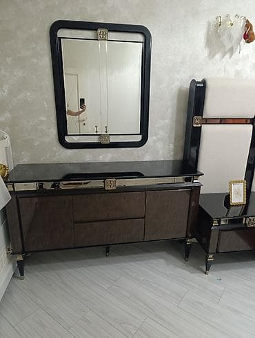 turk yataq mebelleri: İkinəfərlik çarpayı, Dolab, Türkiyə, İşlənmiş — 4