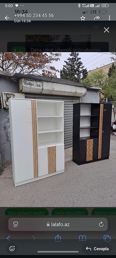 Ofis dolabları: ✅Stokda: 7 ədəd var ✅Yenidir! qiymət real öz qiymətidir! — 1