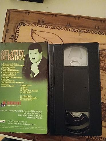 video dvd: VHS kasetlər toplusu Məzmun: - Aybəniz Haşımova – “Nə gəlməz oldun” - — 5