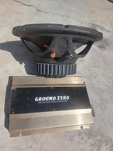 mitsubishi kondisioner satilir: Ground Zero “Iridium High Power Amplifier” + subwoofer komplekti - — 1