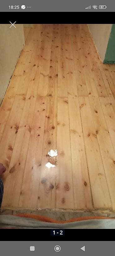 qubada is: Pol və paketlərin yonulmasi və cilalanmasi, həmçinin plintussuzlarin — 5