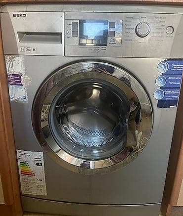 klas 6: Paltaryuyan maşın Beko, 6 kq, İşlənmiş, Avtomat, Qurutmasız, Kredit yoxdur, Ünvandan götürmə — 1