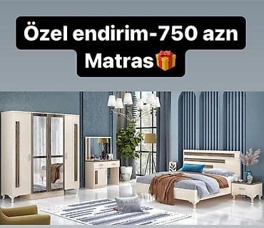 rusiyada saat necedi: İkinəfərlik çarpayı, Termo, Dolab, 2 tumba, Rusiya, Yeni — 1