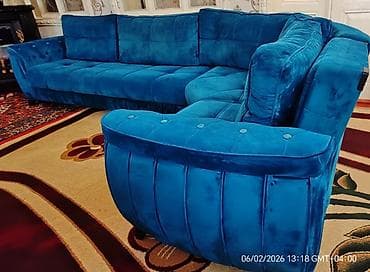 Künc divan, İşlənmiş, Açılan, Bazalı