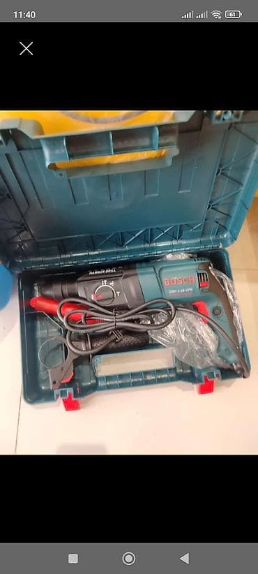 bosch drel: Məhsul: Bosch GBH 2-26 DFR perforator/udarlı matkap Xüsusiyyətlər: - — 1