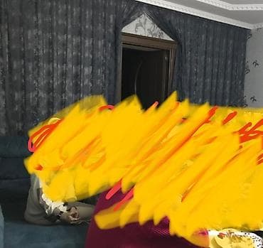 taxt ustu pakrival: Qara krujeva naxışlı pərdə dəsti - Rəng: tünd boz/qara tonlarda - — 4