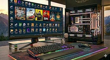 Masaüstü kompüterlər və iş stansiyaları: Oyun texnikası və sifarişlə PC yığımı — Sandex's Electronics 🚀 — 2