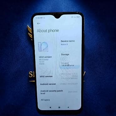 Redmi 8, 64 GB, rəng - Qara, Barmaq izi