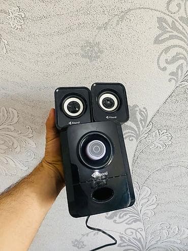 mikrafon kalonka: Son qiymet!!! Kisonli U-2900 – 2.1 USB kompüter akustik sistemi - — 2