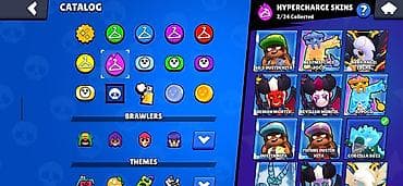 Brawl Stars oyun hesabı - Hesab yaradılıb: 2021 - Təcrübə səviyyəsi — 6