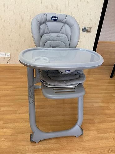 korpe ucun: Chicco Polly Magic yemək stulu – çoxfunksiyalı uşaq stulu - Rəng: boz — 3