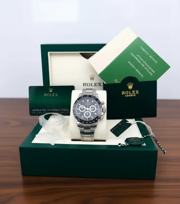 Qol saatı, Rolex, rəng - Qara
