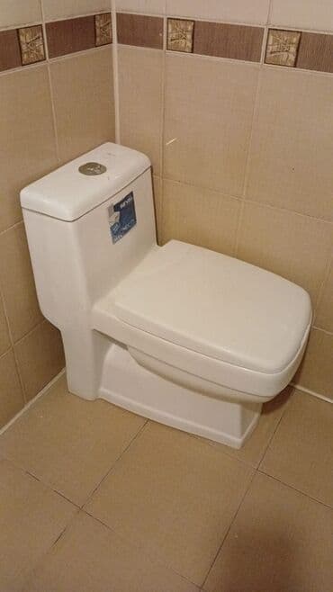 купить бачок для унитаза: SEVAL markalı kombo unitaz Əla vəziyyətdədir təzədən — 1