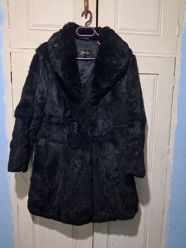 женские шубы из чернобурки: Шуба, 2XL, цвет - Черный — 3