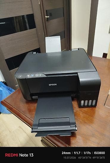 printer l3150 epson: Epson L3100 ink tank printer - Funksiyalar: rəngli çap, skan (üst — 3