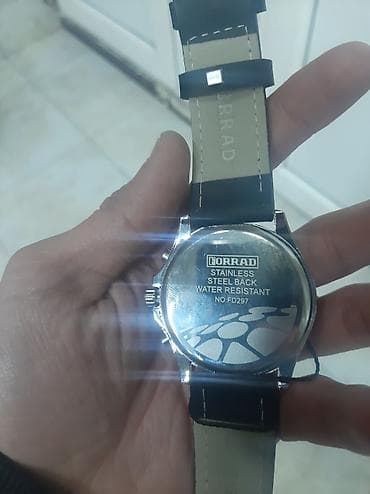 kişi üçün saat: Yeni, Qol saatı, Forrad, rəng - Gümüşü — 5