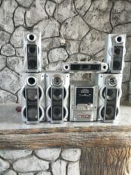 panasonic kx: PANASONIC 5.1 MUSIQI MƏRKƏZI BLUTUZ USB KASSET RADİO AUX KARAOKE SƏS — 7