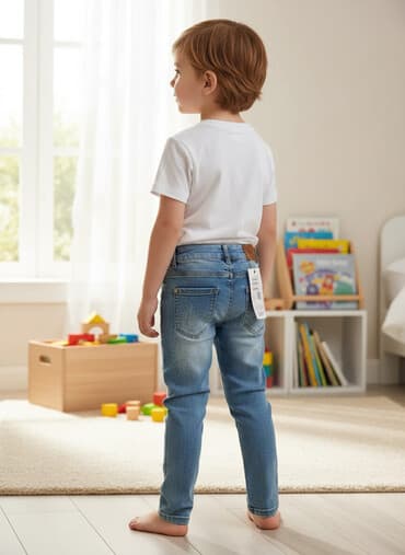 salvarlar ve koftalar: Cins şalvar, Qız üçün, 4 - 5 yaş — 1