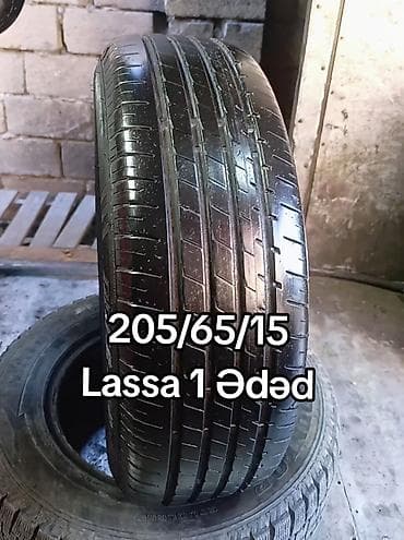 avto girov: Lassa təkər – 1 ədəd Ölçü: 205/65 R15 Xüsusiyyətlər: - Yay/şosse — 1
