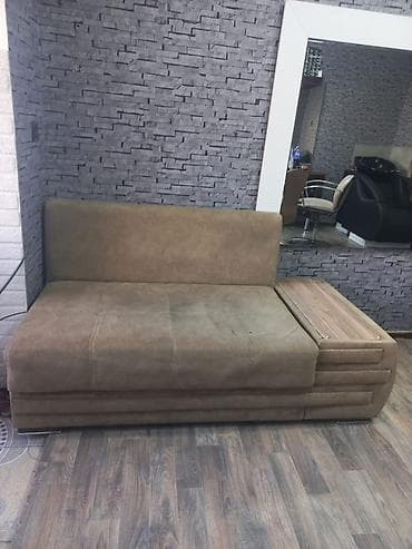saloglu divan: Qonaq otağı və ya ofis üçün rahat divan - Model: sağ tərəfdən açılan — 1