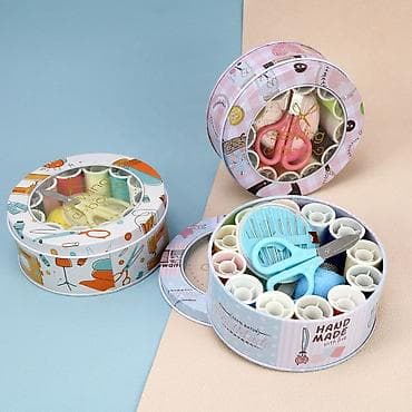 Mexaniki əl alətləri: Dikiş dəsti – metal qutuda kompakt universal set Məzmun: - Müxtəlif — 1