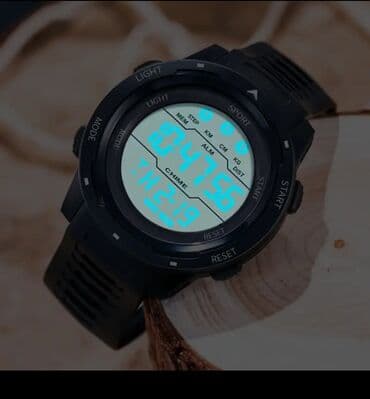 Очки: Rəqəmsal idman saatı - Ekran: Böyük rəqəmsal displey, mavi arxa işıq — 2
