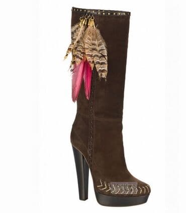 qiz ucun botlar: Ölçü: 36, İşlənmiş — 2