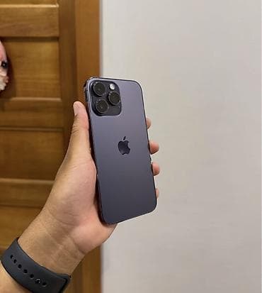 IPhone 14 Pro, 256 GB, Deep Purple, Zəmanət, Simsiz şarj, Face ID lalafo.az -da IPhone 14 Pro, 256 GB, Deep Purple, Zəmanət, Simsiz şarj, Face ID