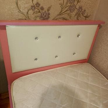 ikinci mebel: Qız üçün, Çarpayı, Matras ilə — 3