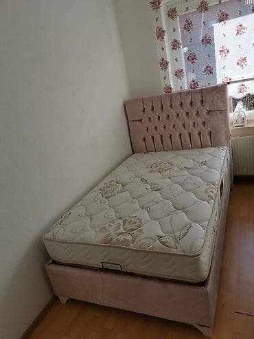 taxta carpayi: Yeni, Təknəfərlik çarpayı, Matrassız, Azərbaycan — 1