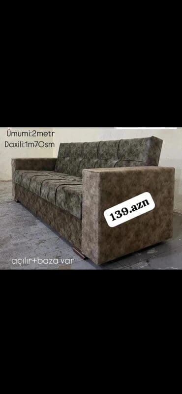 açılıb yığılan stol: Divan, Açılan, Bazalı, Parça, Ödənişli çatdırılma — 2