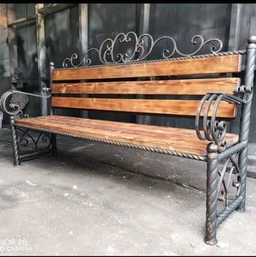 Sifarişlə bağ yelləncəkləri: Metal en mmc olaraq istədiyiniz forma və ölçüde demir işlerinin — 3