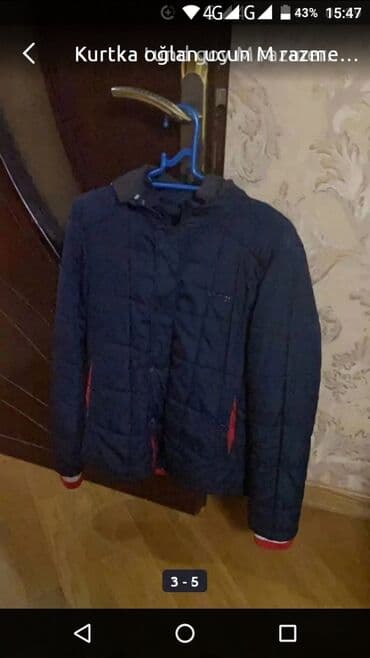 дождевик купить в баку: M razmer rengi tünd göy — 2