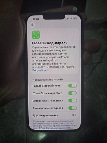 notebook alisi: IPhone 13, Qara, Face ID — 4