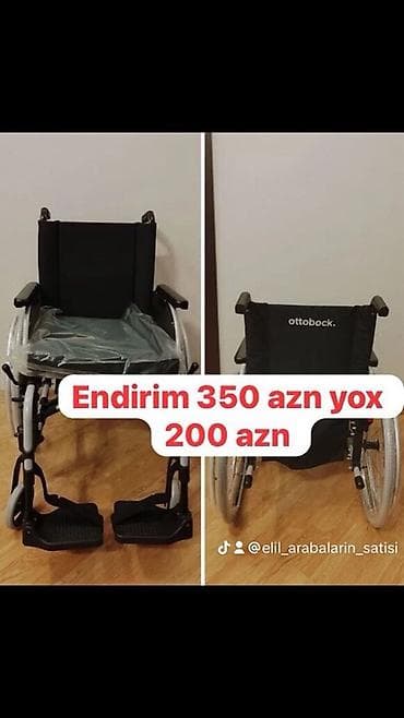 Digər tibbi məhsullar: Ottobock manual əlil arabası - Brend: Ottobock - Tip: Mexaniki/əl ilə — 1