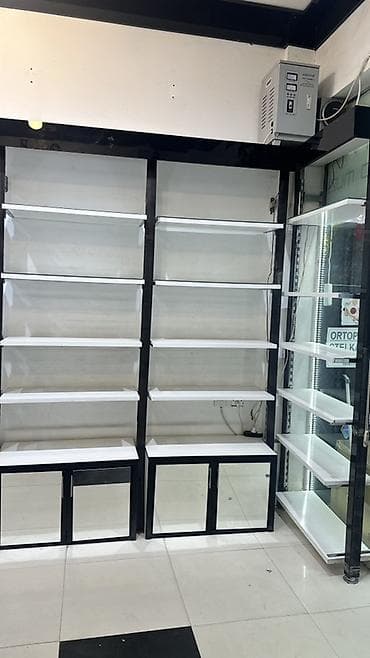 Оборудование для бизнеса: Mağaza üçün vitrin rəfləri və alt şkaflı vitrin sistemləri - Dizayn — 2