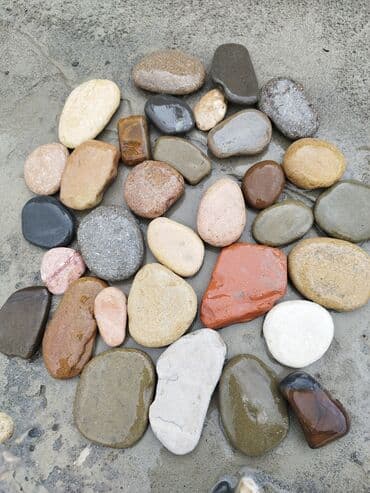 demir setka qiymetleri: Hər ölçüdə dekorativ daşların satışı və işlərin görülməsi çay daşları — 1