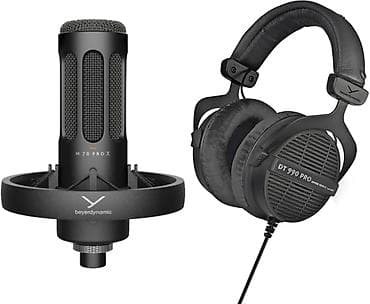 Audio: İşlənmiş Simli Qulaqcıqlar, Beyerdynamic, rəng - Qara — 1