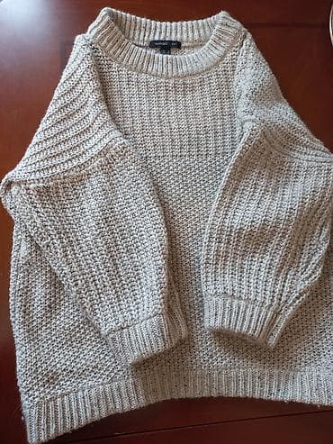 Кофты, свитеры: Кофта, Mango, S, цвет - Бежевый — 1