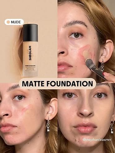 Gözəllik və sağlamlıq: SHEGLAM Complexion Pro Matte Foundation - Növ: Maye tonal krem, mat — 1