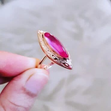 qedimi mirvari: Toy, Üzük, Çəhrayı qızıl, 583 Əyar, Yaqut — 2